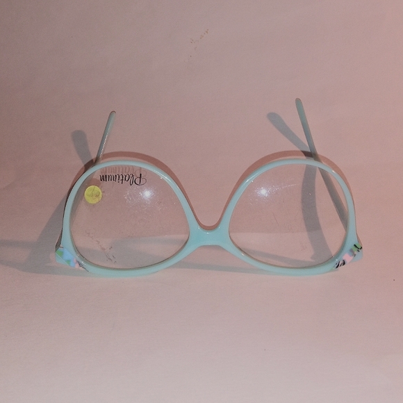 NEW 1980-1990s Rare Vintage EMA Platinum French Women's Frame Eyeglasses Deadsto - Picture 3 of 11